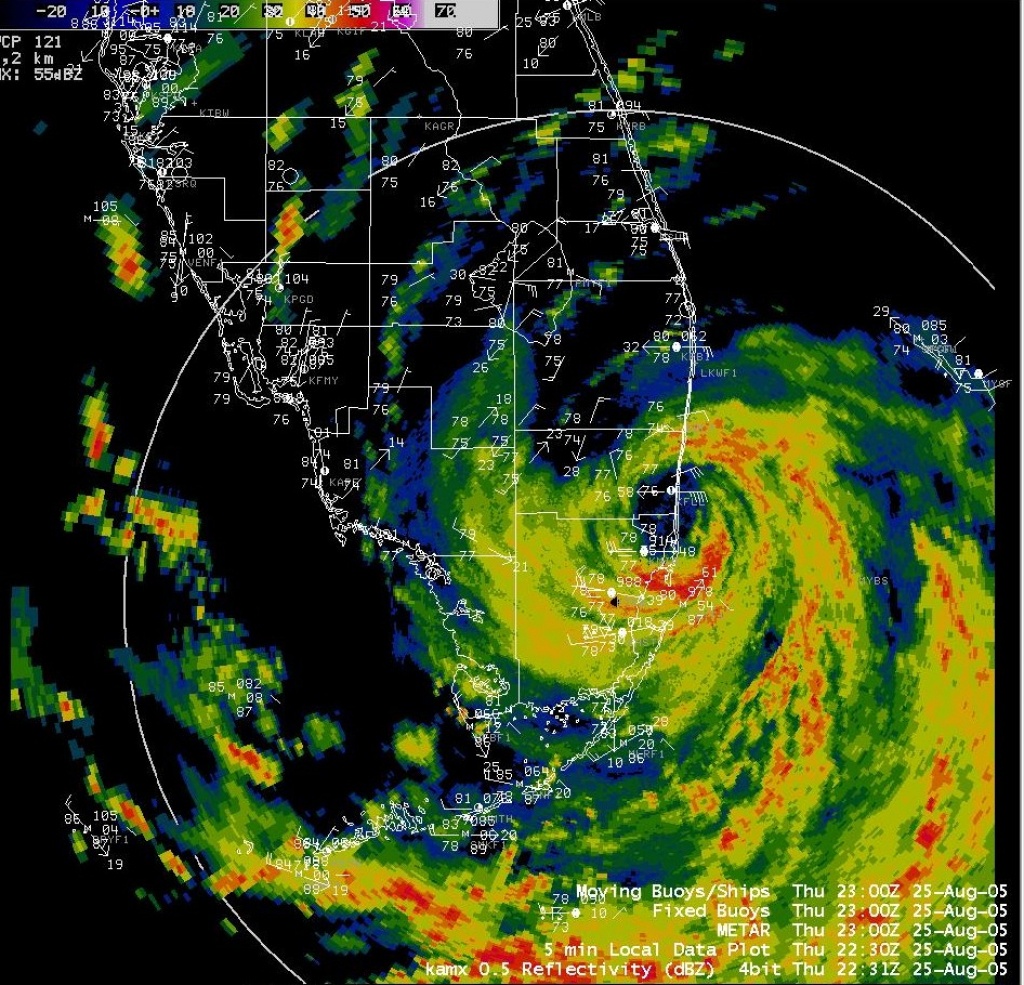 Katrina - Florida Weather Forecast Map