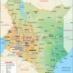 Kenya Map | Map Of Kenya   Printable Map Of Kenya