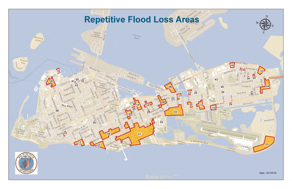 Key West Fl Historical Flooding Florida Keys Flood Zone Map 