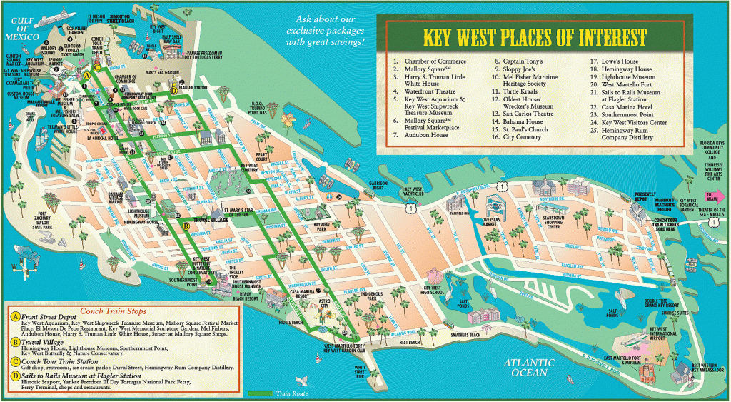 Key West Maps Compressportnederland Map Of Key West Florida
