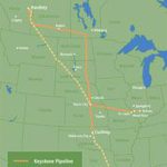 Keystone Xl Pipeline Project Prepares To Enter East Texas   Keystone Pipeline Map Texas
