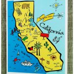 Kids Map Of California Il Fullxfull K Website Inspiration For   California Map For Kids