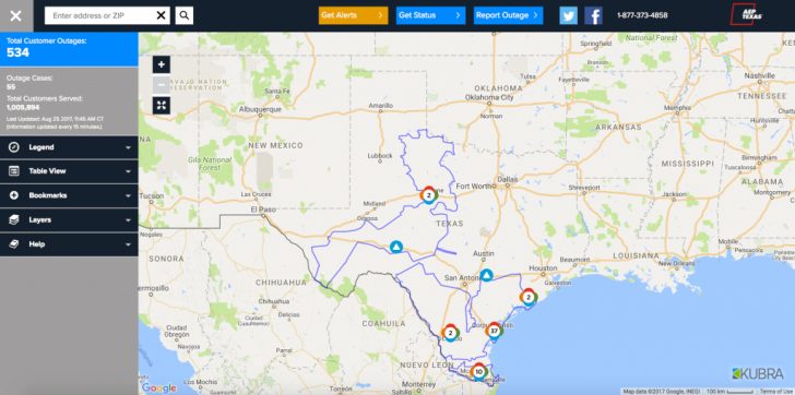 Entergy Texas Outage Map