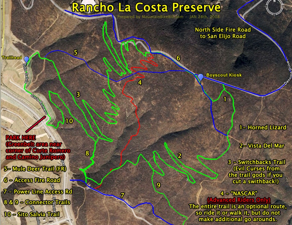 La Costa California Map | Autobedrijfmaatje - La Costa California Map