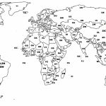 Labeled World Map Printable | Sksinternational   World Map Black And White Labeled Printable