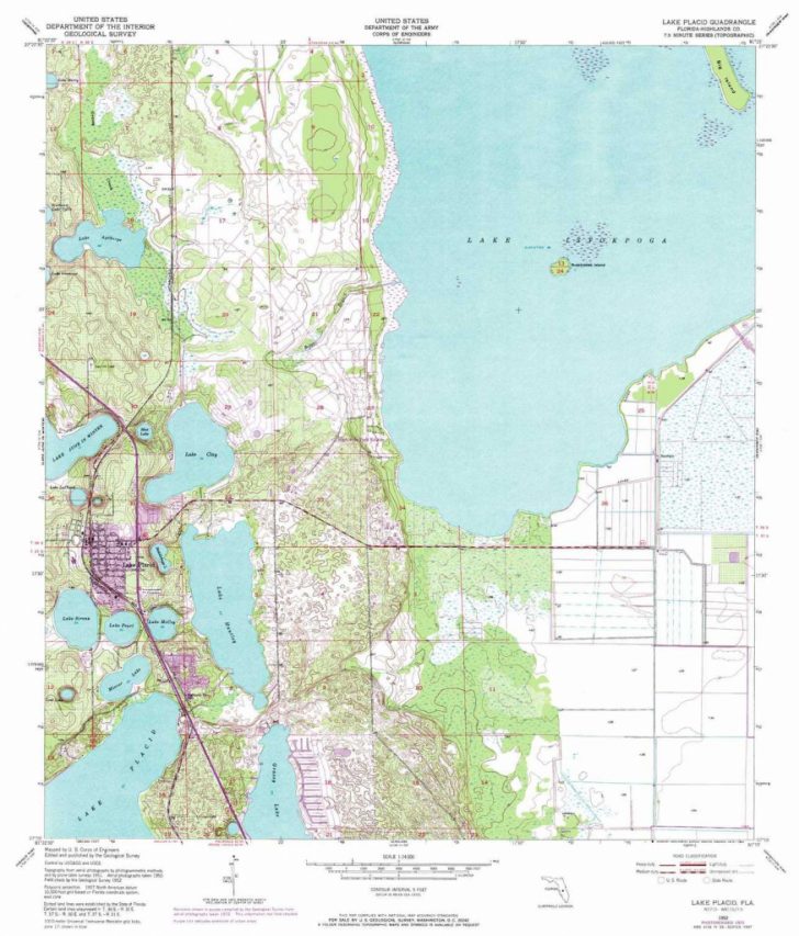 Lake Placid Florida Map