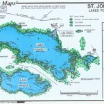 Lake Poinsett & Washington Bass Map   Mark Evans Maps   Florida Fishing Map