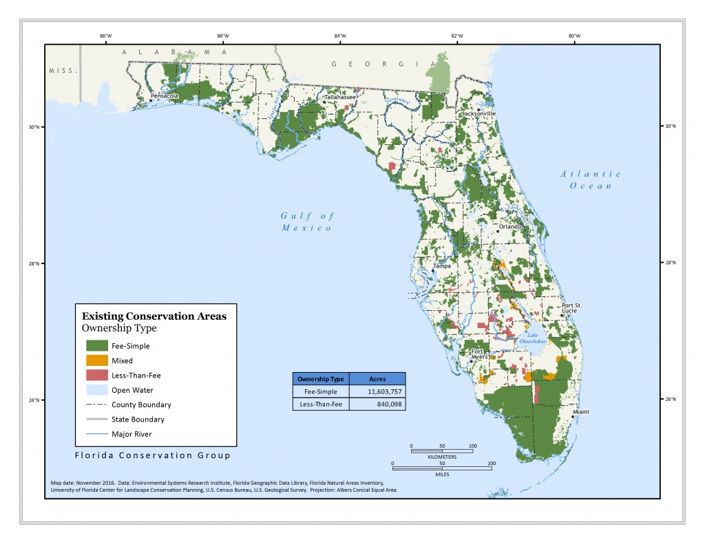Land Conservation – The Florida Conservation Group - Florida Wetlands Map