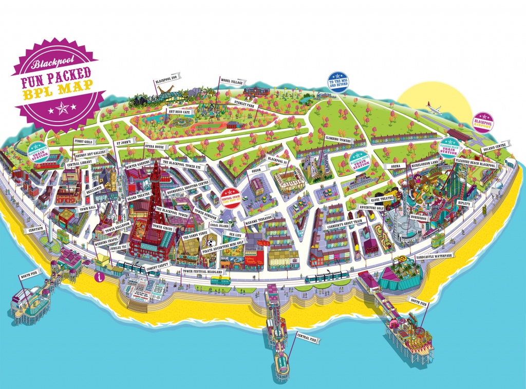 Large Blackpool Maps For Free Download And Print High Resolution Blackpool Tourist Map Printable 