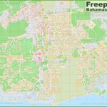 Large Detailed Map Of Freeport (Bahamas)   Map Of Florida And Freeport Bahamas