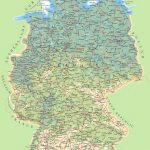 Large Detailed Map Of Germany   Large Printable Map Of Germany