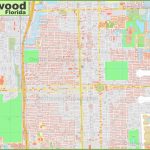 Large Detailed Map Of Hollywood (Florida)   Google Maps Hollywood Florida