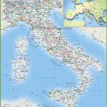 Large Detailed Map Of Italy   Printable Map Of Italy With Cities
