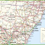 Large Detailed Map Of New South Wales With Cities And Towns   Printable Map Of Newcastle Nsw