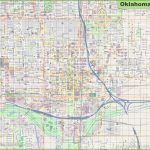 Large Detailed Map Of Oklahoma City   Printable Map Of Oklahoma