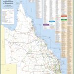 Large Detailed Road Map Of Queensland   Queensland Road Maps Printable