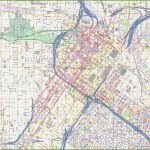 Large Detailed Street Map Of Houston   Downtown Houston Map Printable