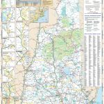 Large Detailed Tourist Map Of New Hampshire With Cities And Towns   Printable Road Map Of New Hampshire