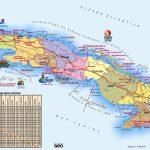 Large Detailed Travel Map Of Cuba   Printable Outline Map Of Cuba