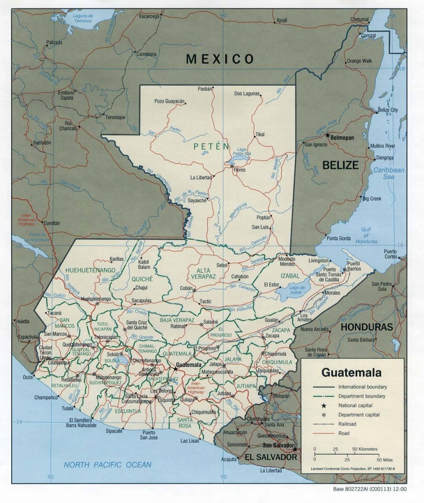 Large Guatemala City Maps For Free Download And Print | High - Printable Map Of Guatemala