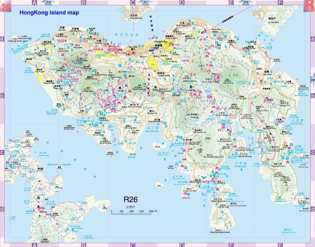 Large Hong Kong City Maps For Free Download And Print | High - Printable Map Of Hong Kong