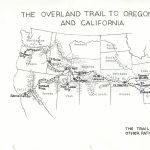 Large Oregon Trail Map | Oregon | Oregon Trail, Teaching History   Printable Map Of The Oregon Trail