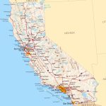 Large Road Map Of California Sate With Relief And Cities   Detailed Map Of California Cities