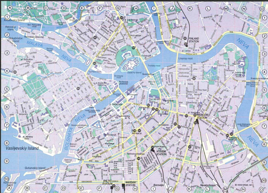 Large Saint Petersburg Maps For Free Download And Print | High - Printable Tourist Map Of St Petersburg Russia