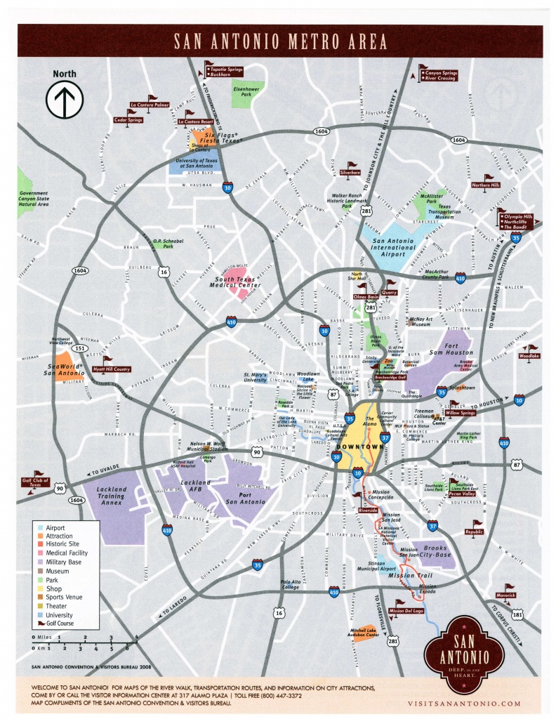 Large San Antonio Maps For Free Download And Print | High-Resolution - Printable Map Of San Antonio