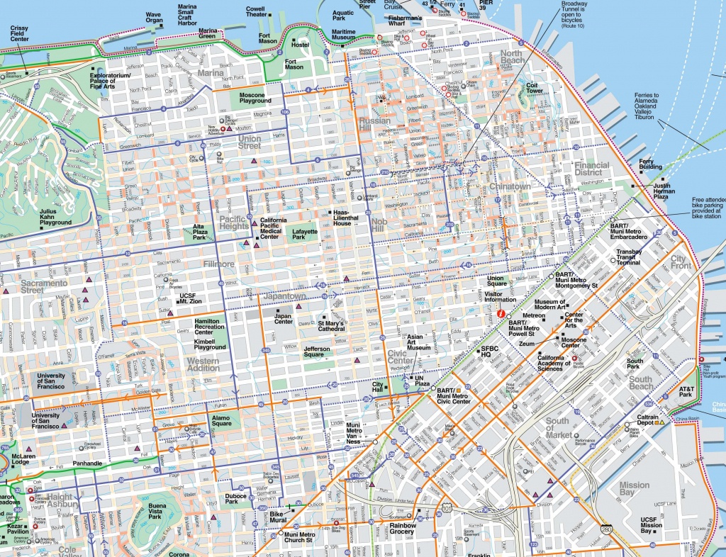 Large San Francisco Maps For Free Download And Print | High - Printable Map Of San Francisco