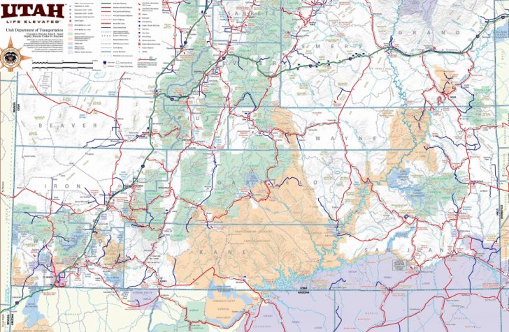 Printable Map Of St George Utah