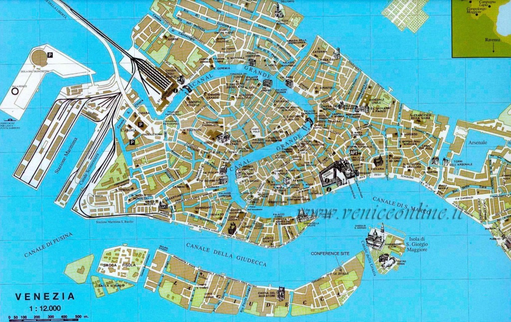 Large Venice Maps For Free Download And Print | High-Resolution And - Venice Street Map Printable
