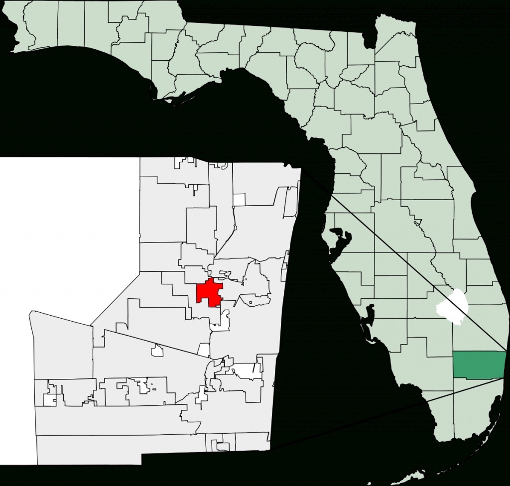 Lauderdale Lakes, Florida - Wikipedia - Oakland Park Florida Map