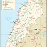 Lebanon Maps   Perry Castañeda Map Collection   Ut Library Online   Printable Map Of Lebanon