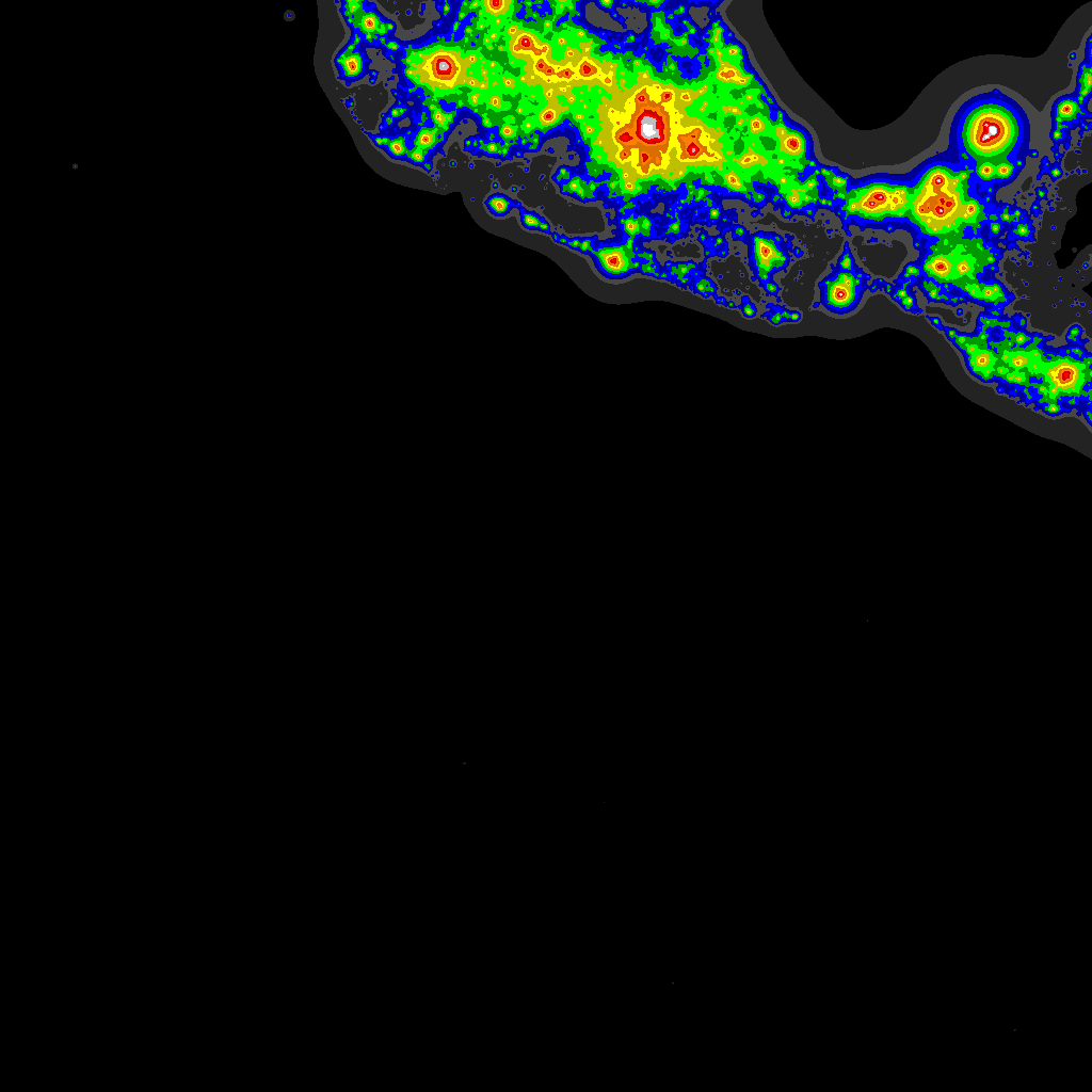 Light Pollution Map - Darksitefinder - Light Pollution Map Texas