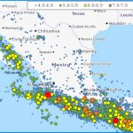 List Of Earthquakes In Mexico   Wikipedia   Usgs Recent Earthquake Map California