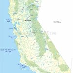 List Of Rivers In California | California River Map   California Rivers Map