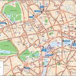 London Attractions Map Pdf   Free Printable Tourist Map London   London Street Map Printable