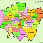 London Boroughs Map   Printable Map Of London Boroughs