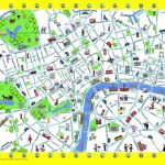 London Detailed Landmark Map | London Maps   Top Tourist Attractions   Printable Children\'s Map Of London