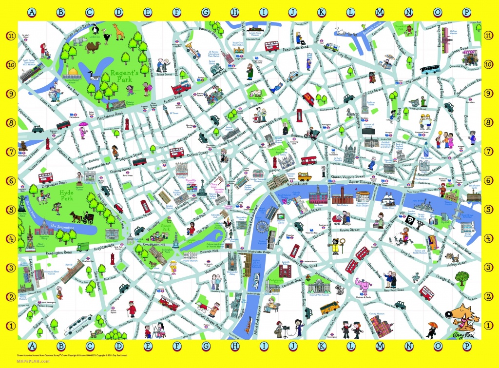 London Detailed Landmark Map | London Maps - Top Tourist Attractions - Printable Map Of London With Attractions
