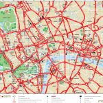 London Maps   Top Tourist Attractions   Free, Printable City Street   London Street Map Printable