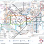 London Tube Map   Central London Tube Map Printable