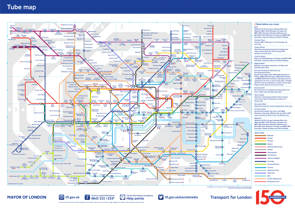 London Underground Map 2025 - Better Extensions, Connections And - Printable London Tube Map Pdf