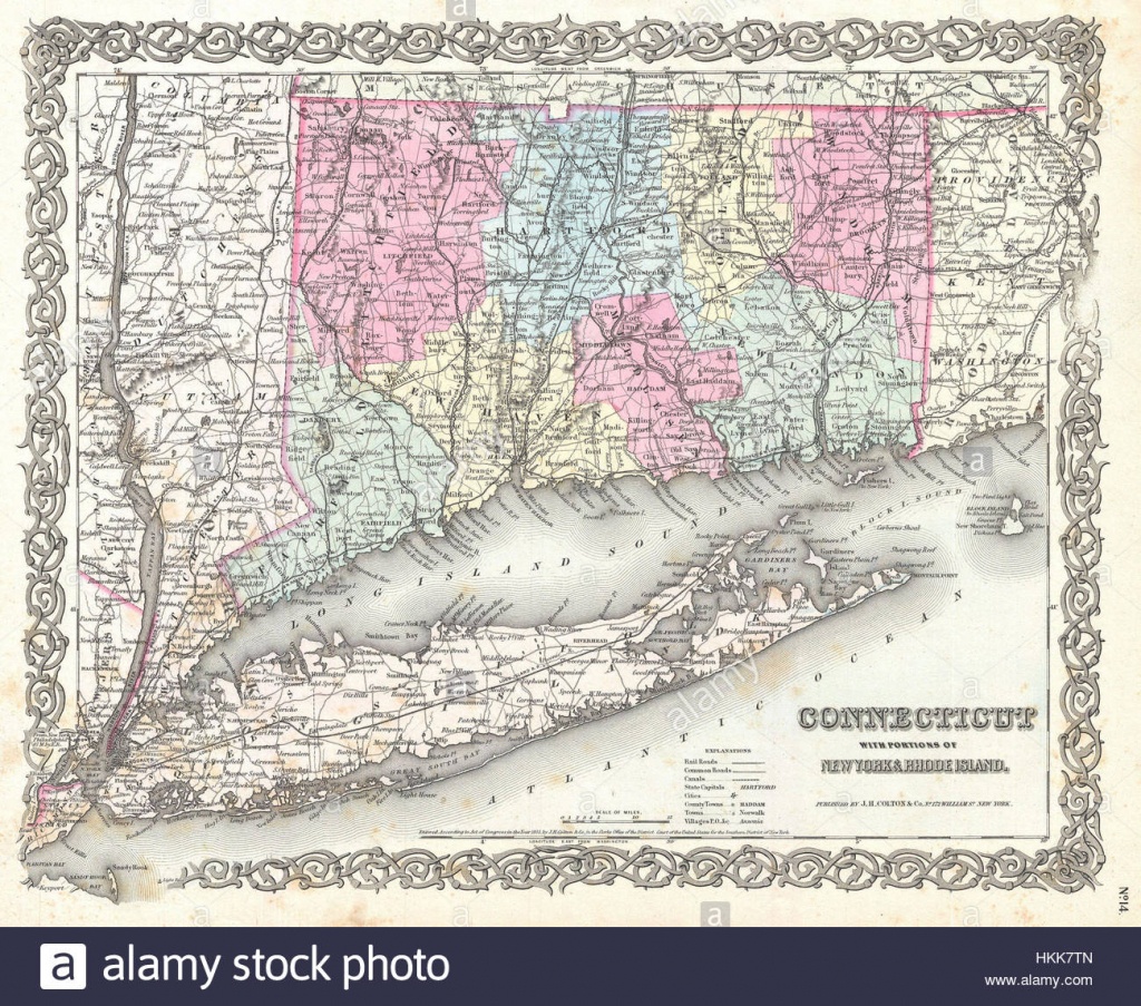 Long Island Print Map Stock Photos &amp;amp; Long Island Print Map Stock - Printable Map Of Long Island