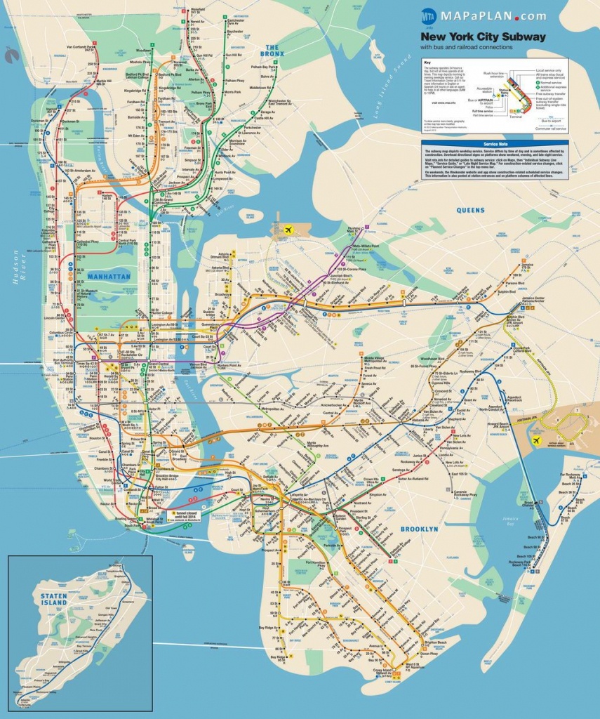 Lots Of Free Printable Maps Of Manhattan. Great For Tourists If You - Free Printable Map Of Manhattan