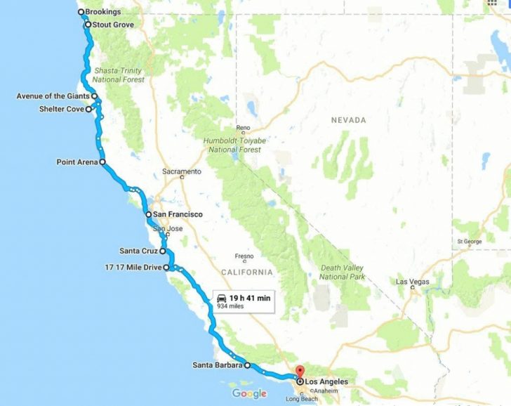 17 Mile Drive California Map