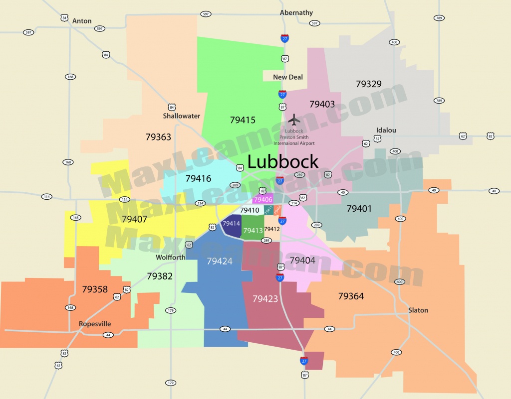 Texas Zip Code Map Printable Maps
