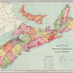 Mackinlay's Map Of The Province Of Nova Scotia, Including The Island   Printable Map Of Cape Breton Island