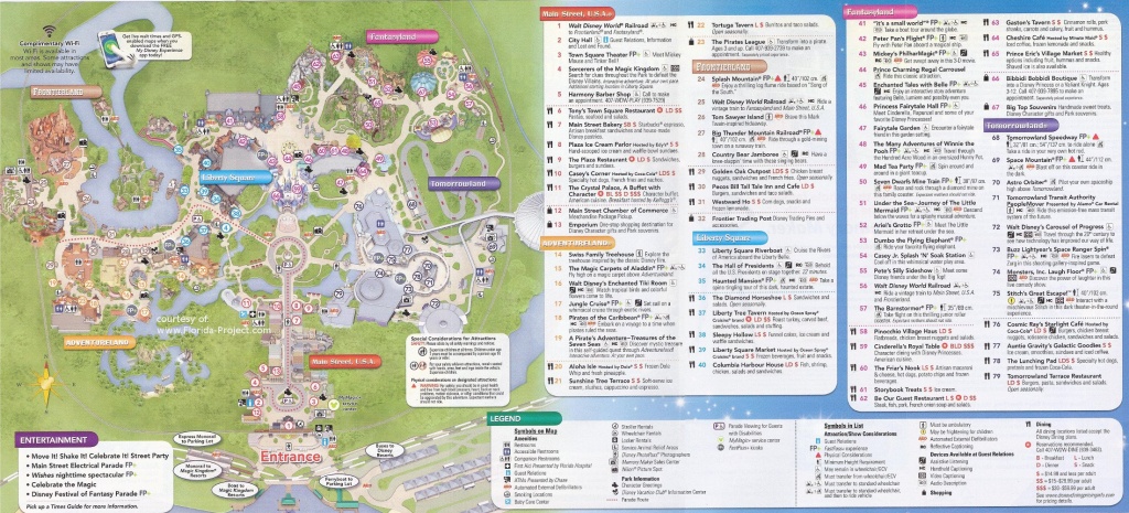 Magic Kingdom Guidemaps - Magic Kingdom Orlando Florida Map